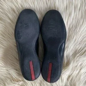 Authentic Prada Men\'s Black Leather Sports Loafers US size 7.5 Mint Condition Prada | Shoes | Authentic Prada Mens Black Leather Sports  main image 4